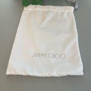 Jimmy Choo Drawstring Dust Shoe 👠 Bag